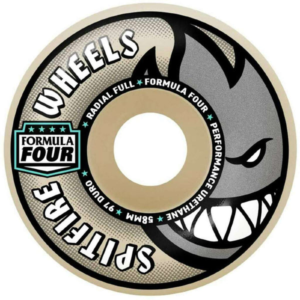 Spitfire Gördeszka Kerék Formula Four RADIAL FULL 97D; 54 MM