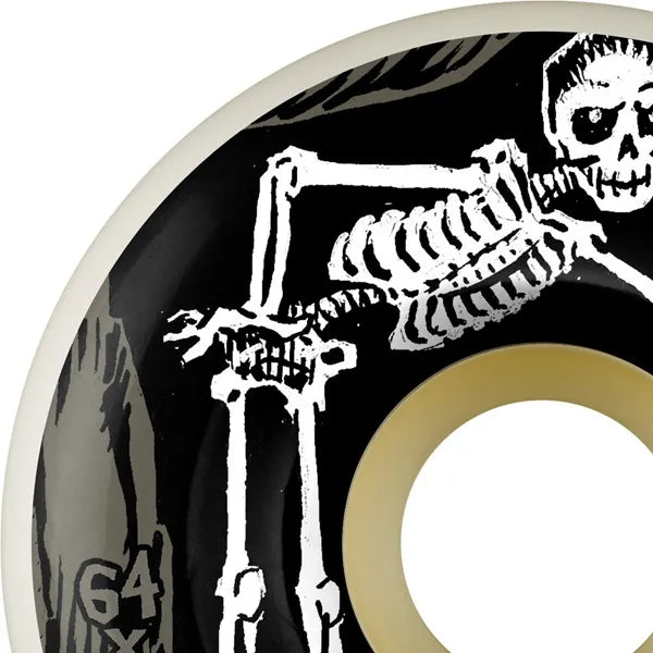 BONES Gördeszka Kerék X-Formula Better Sk8 White 99A; 64 MM