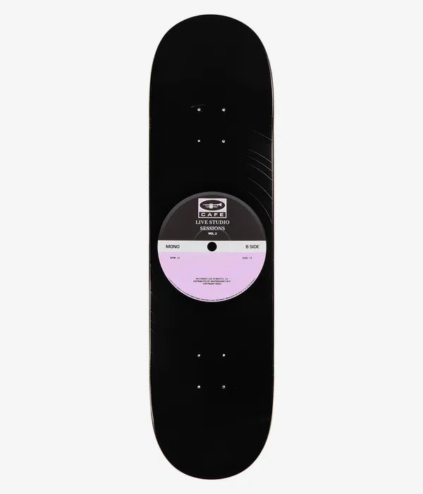 Skateboard Cafe 45 Deck Black / Levander; 8.25"