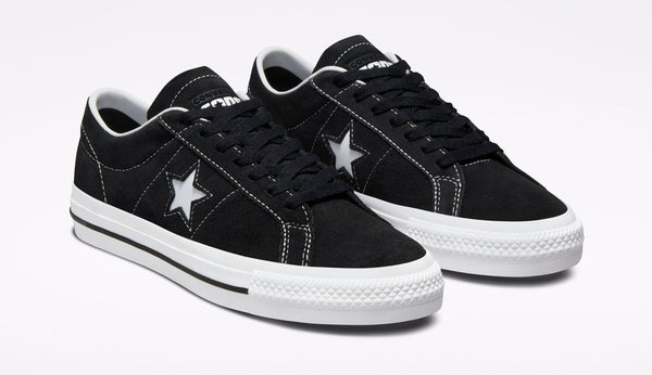 CONVERSE CONS One Star Pro Suede Black/White