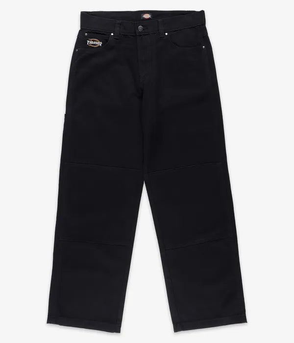 DICKIES X Thrasher Double Knee Pants Black
