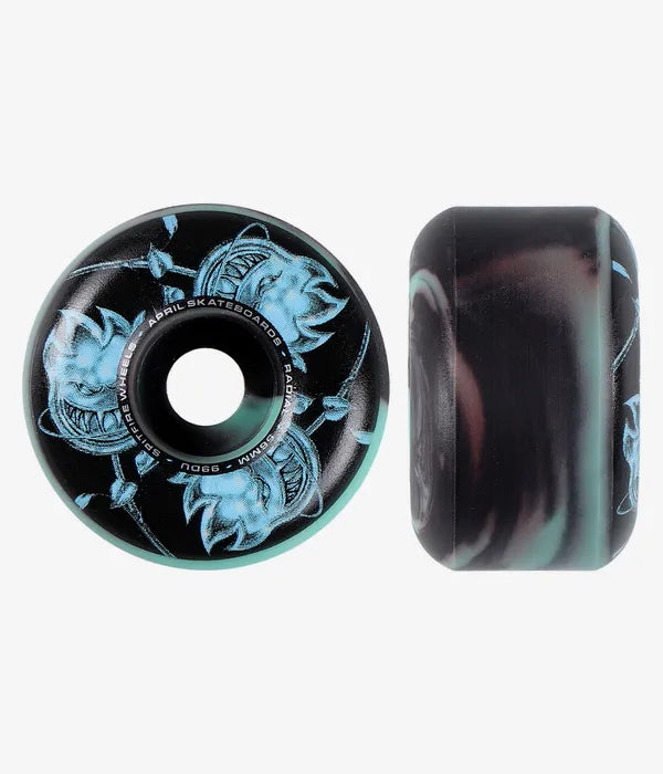 Spitfire Gördeszka Kerék Formula Four X April Rose Radial 99D Black/Swirl; 56 MM