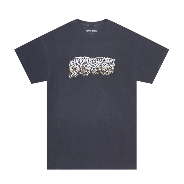 Fucking Awesome Sticker Logo Burn Tee Pepper