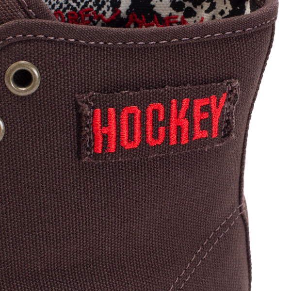 HOCKEY X VANS SKATE AUTHENTIC HI HOCKEY BROWN SNAKE