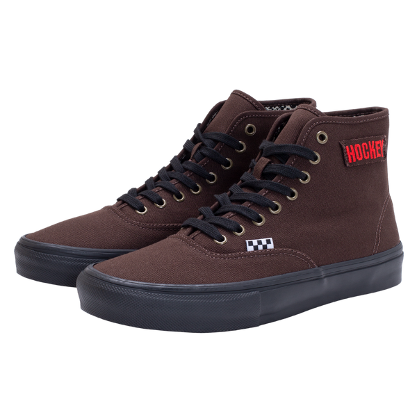 HOCKEY X VANS SKATE AUTHENTIC HI HOCKEY BROWN SNAKE