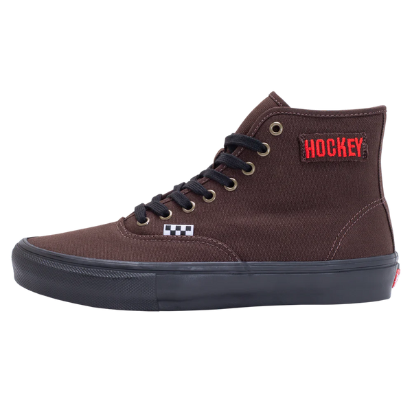 HOCKEY X VANS SKATE AUTHENTIC HI HOCKEY BROWN SNAKE