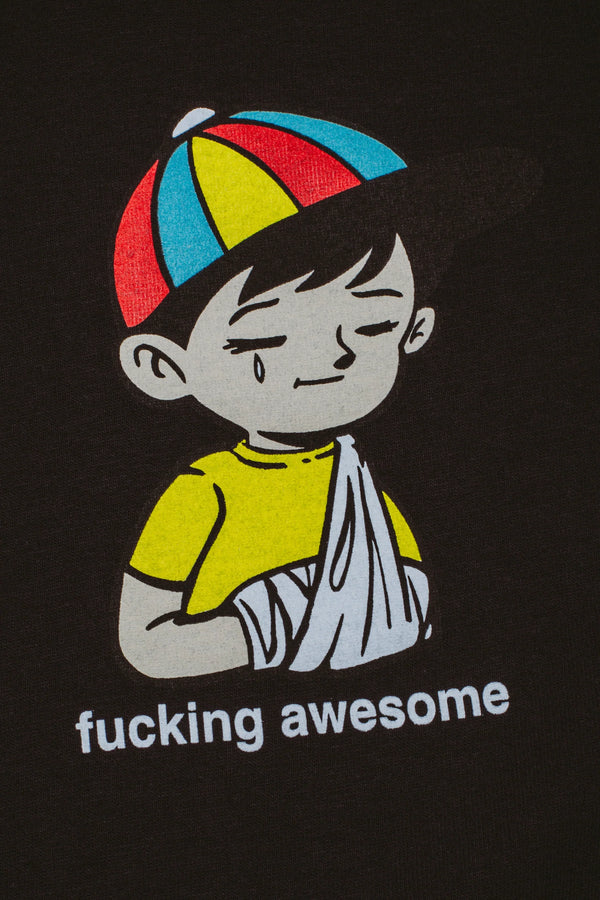 Fucking Awesome Wanto Kid Tee Black