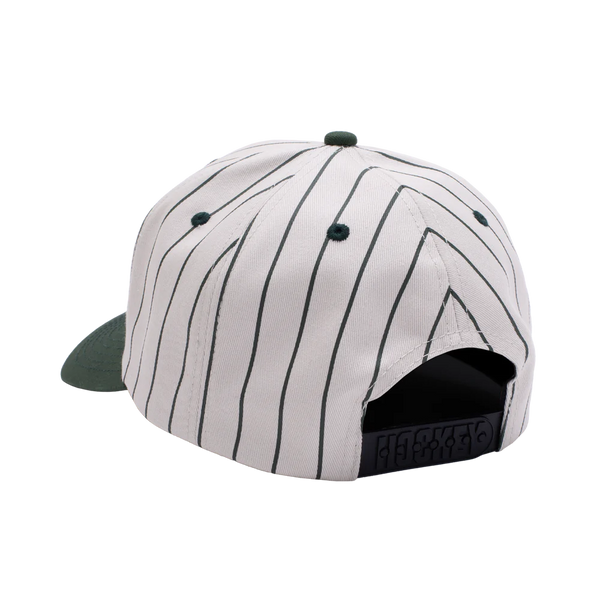 HOCKEY Pinstriped Hat Green/Ivory