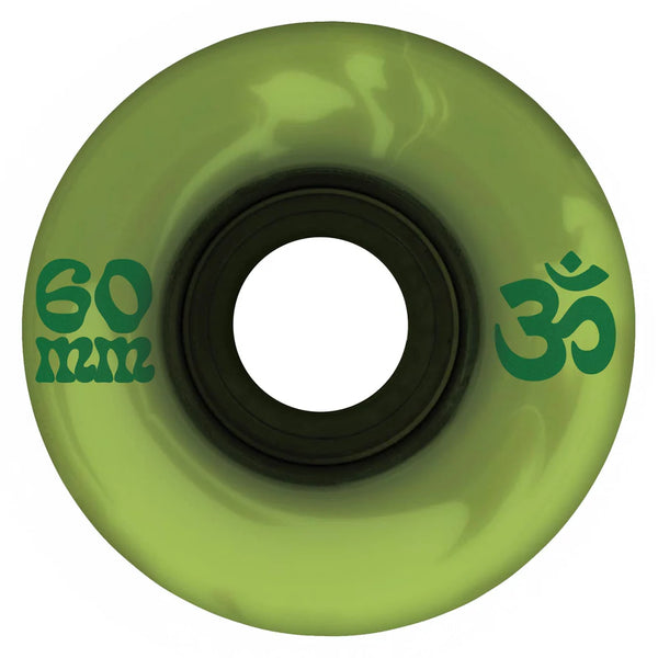 OJ WHEELS CruZen Marble Swirl 78A Emerald; 60 MM