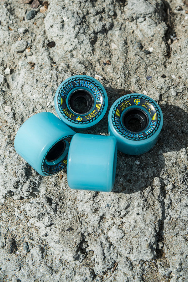 OJ Soft Wheels Super Juice Shin Sanbongi Blue 78A; 55 MM