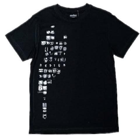 MEDIUM X Bereczka Sándor Typo Tee Black