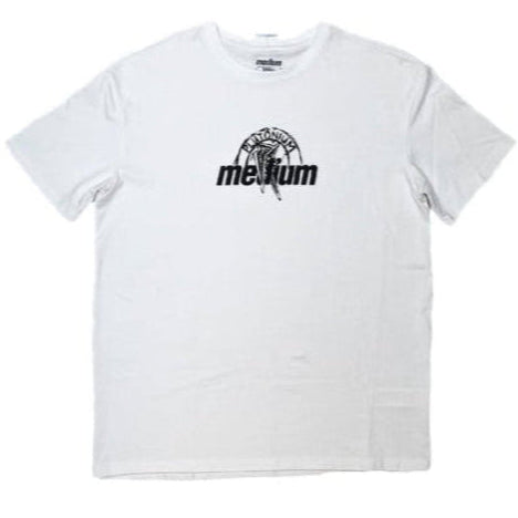 MEDIUM SKATESHOP X PLUTONIUM BANANA TEE WHITE