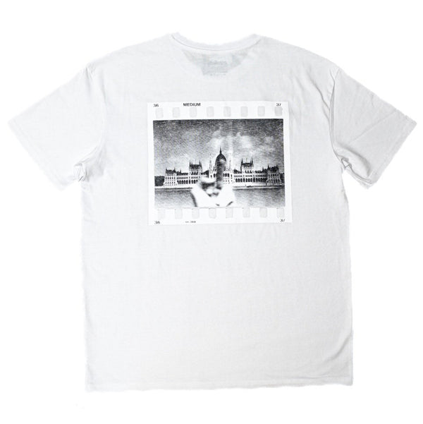 MEDIUM X Bereczka Sándor Negative Tee White