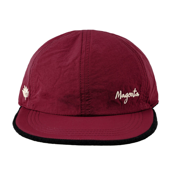 MAGENTA 6P REVERSIBLE HAT BLACK