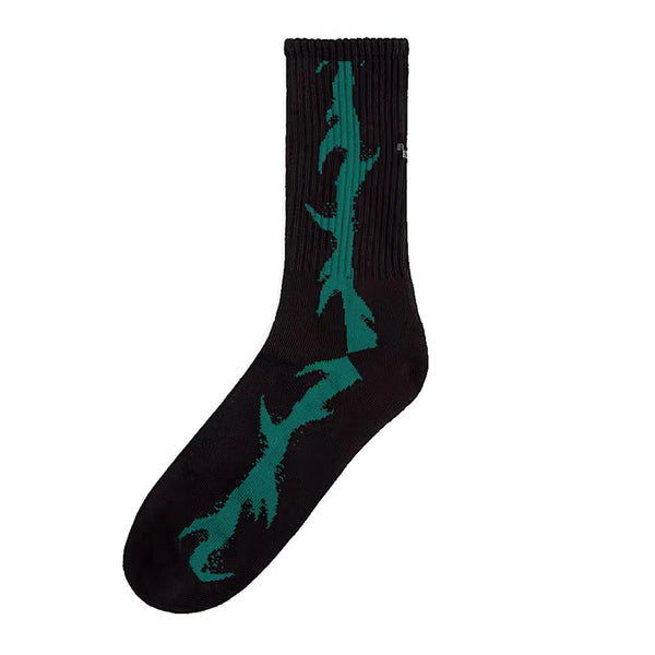 VANS SKATE Thorn Socks Rain Forest