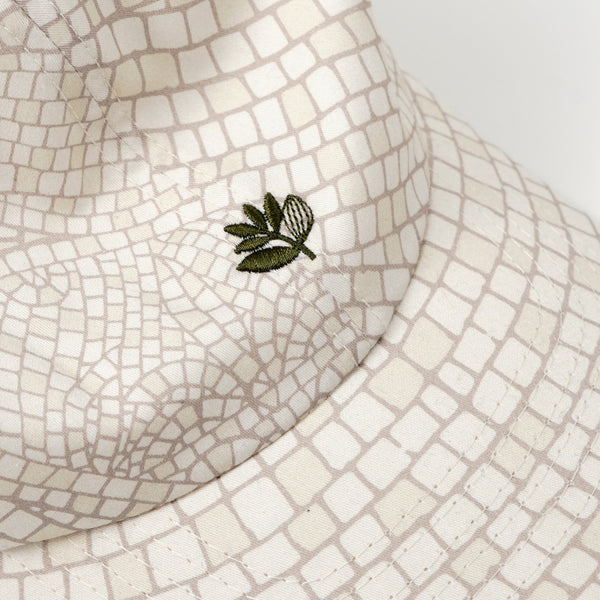MAGENTA Mosaic 6P Hat - Natural