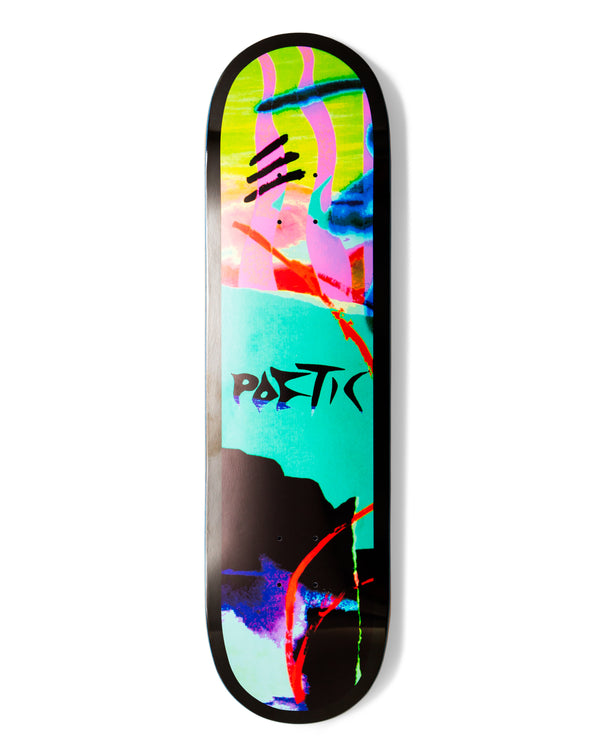 POETIC COLLECTIVE Gördeszka Lap 80s Frame (High Concave) Deck; 8.25"