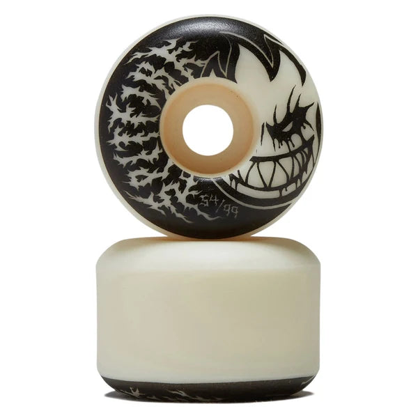 Spitfire Gördeszka Kerék Formula Four Deathmask RADIAL FULL 99D Glow In The Dark; 54 MM