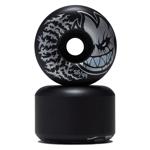 Spitfire Gördeszka Kerék Formula Four Deathmask RADIAL FULL 99D Black; 56 MM