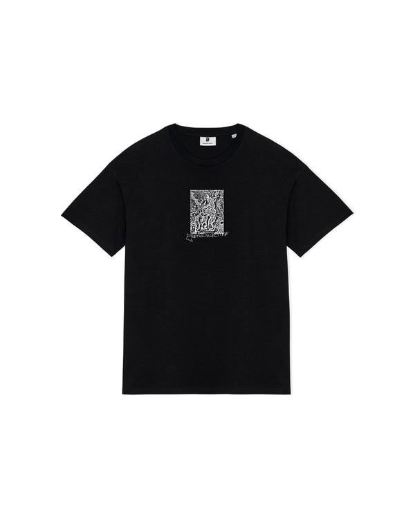 POETIC COLLECTIVE Angel T-Shirt Black