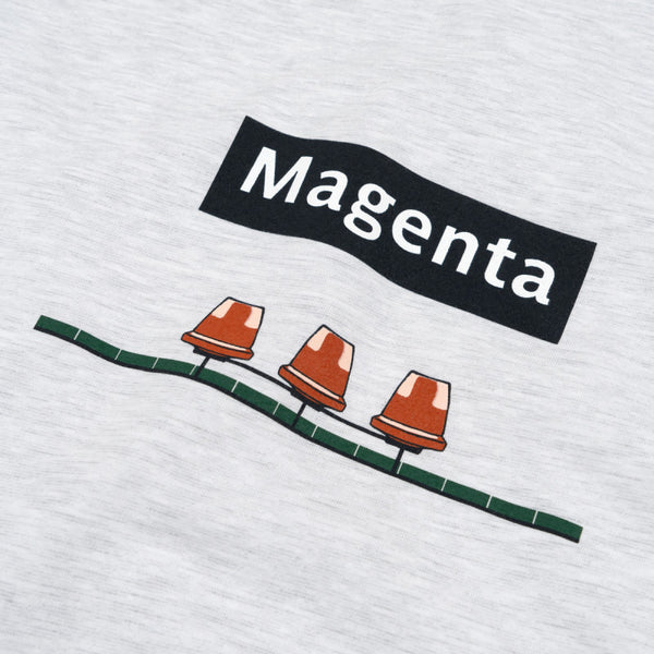 MAGENTA Station Tee Ash
