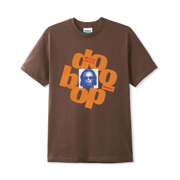 BUTTER GOODS Miles Davis Doo-Bop Tee Brown