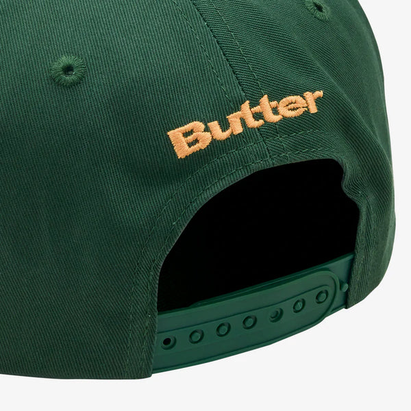 BUTTER GOODS Miles Davis Doo-Bop 5 Panel Cap Forest