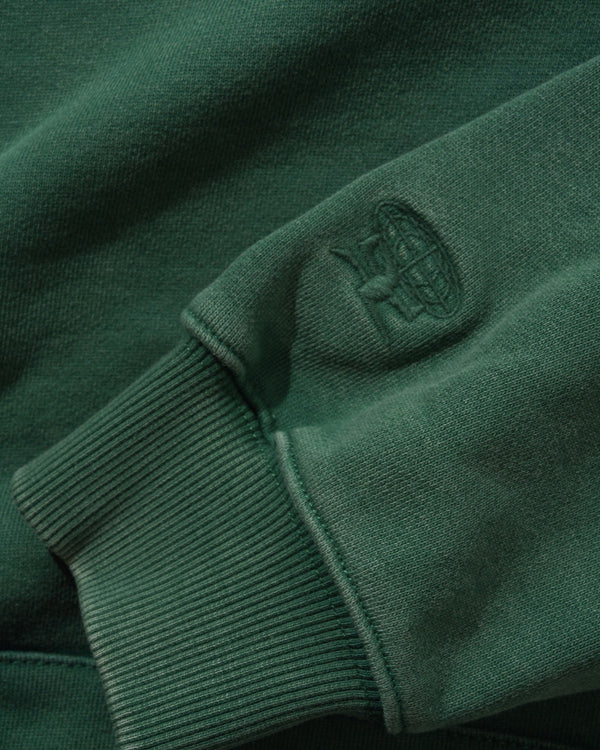 BUTTER GOODS Basic Pullover Hood Washed Forest