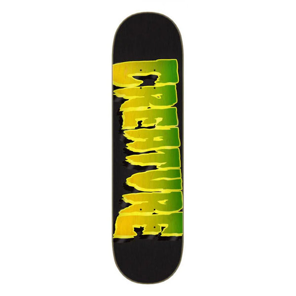 Creature Stumps Outline Logo Deck Black; 8.25