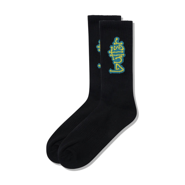 BUTTER GOODS Connection Socks Black; OS