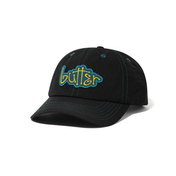 BUTTER GOODS Connection 6 Panel Cap Black; OS