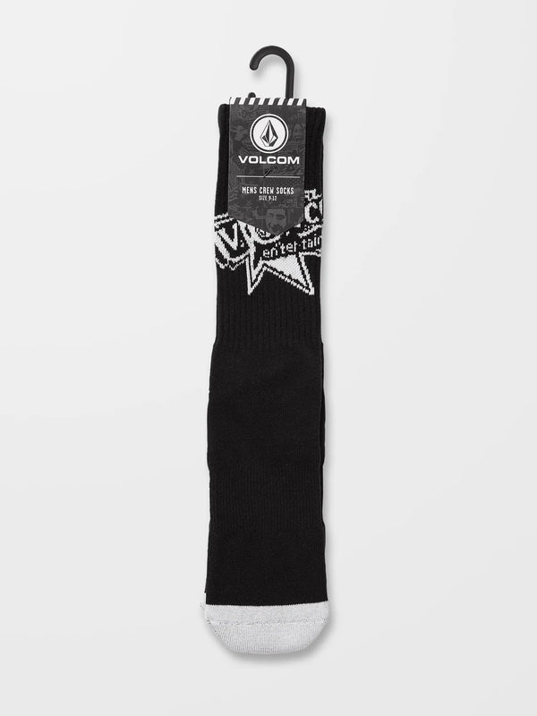 VOLCOM V ENT NOA DEANE SOCKS BLACK