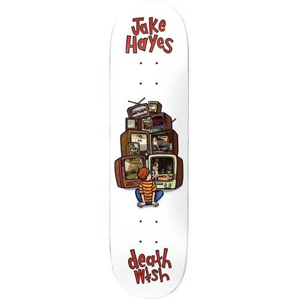 DEATHWISH Jake Hayes Channel Surfing Deck; 8.25"