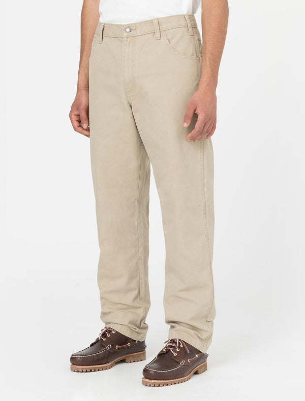 DICKIES Duck Canvas Carpenter Pants Desert Sand