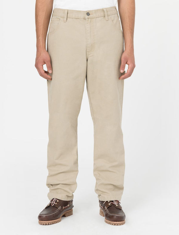 DICKIES Duck Canvas Carpenter Pants Desert Sand