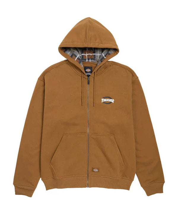 DICKIES X Thrasher Zip Brown Duck