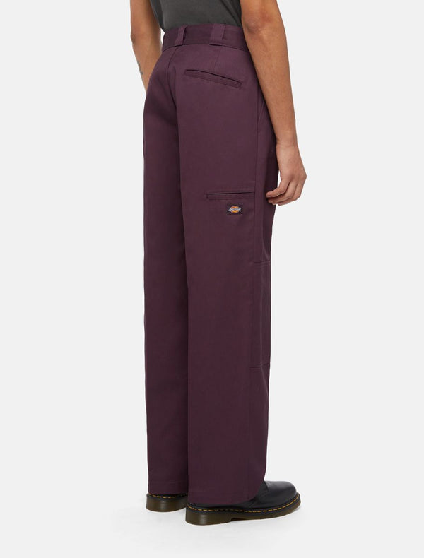 DICKIES Double Knee Work Pants Rec Plum Perfect