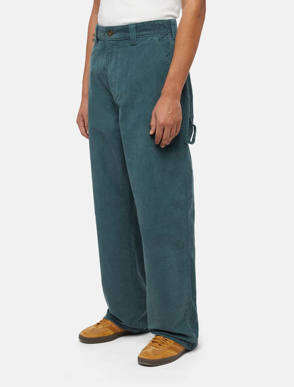 DICKIES Corduroy Carpenter Pants Lincoln Green