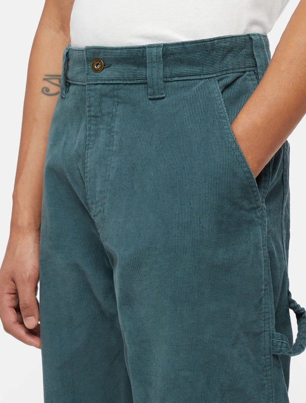 DICKIES Corduroy Carpenter Pants Lincoln Green