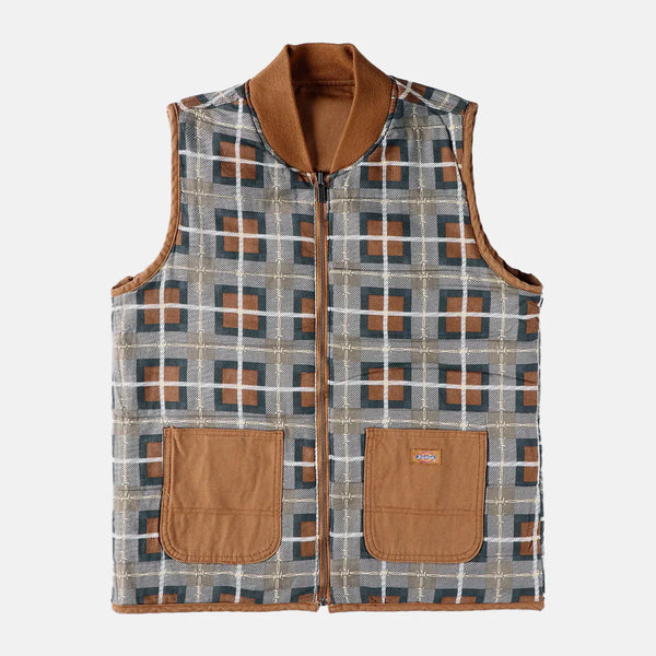 DICKIES X Thrasher Vest Brown Duck