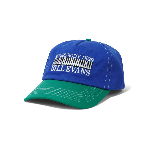 BUTTER GOODS Bill Evans Everybody Digs 5 Panel Cap Royal/Green; OS