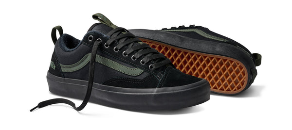 VANS SKATE Old Skool 36+ x Atiba Black/Dark Green