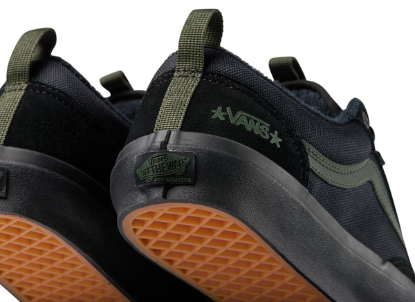 VANS SKATE Old Skool 36+ x Atiba Black/Dark Green