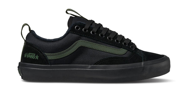 VANS SKATE Old Skool 36+ x Atiba Black/Dark Green
