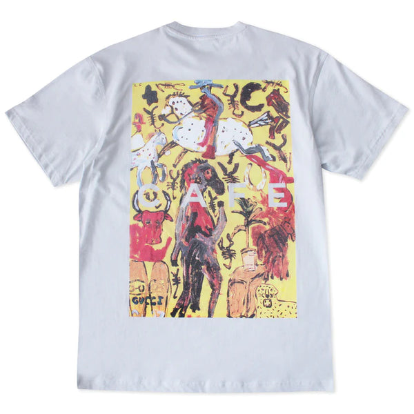 Skateboard Cafe First Adventure Tee Ash Heather