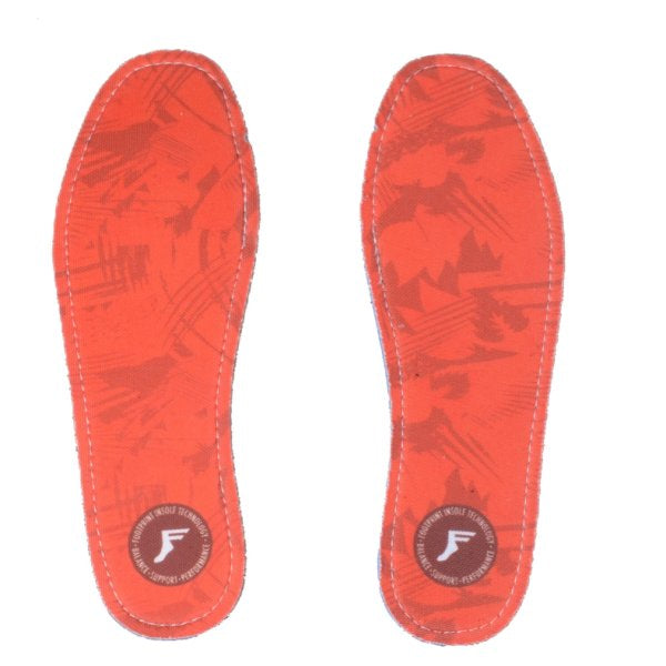 Footprint Insoles Flat 5 mm Camo Red