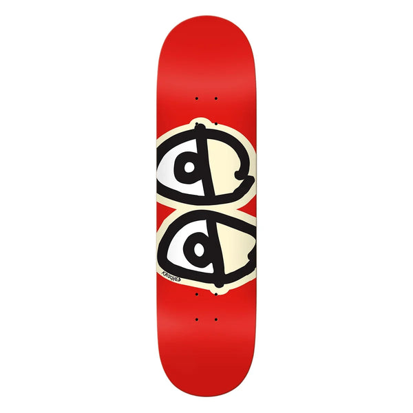 Krooked Gördeszka Lap TEAM EYES Red Deck; 8.38"