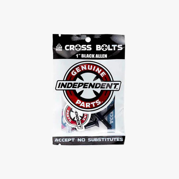 INDEPENDENT Bolts Allen Black; 1 "