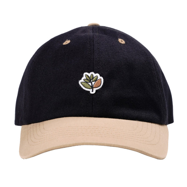 Magenta 2 Tone Dad Hat Black