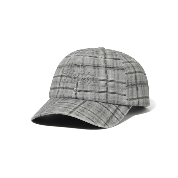 BUTTER GOODS Jive 6 Panel Cap Grey Plaid